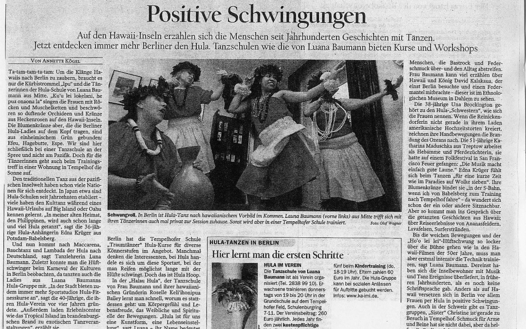 An article in the Berlin newspaper
