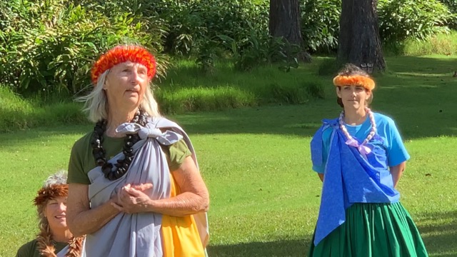 Annual Blessing for Conservation agencies and Pōhaku Hula workday